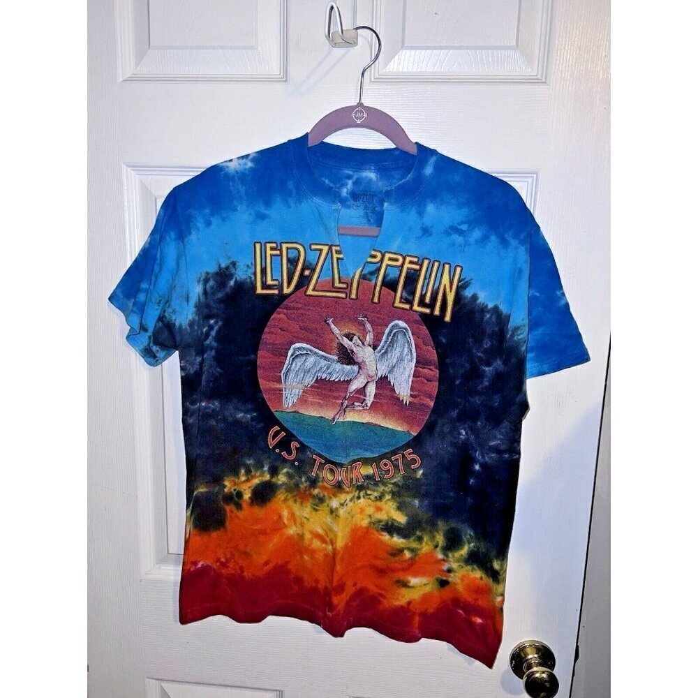 LED ZEPPELIN Icarus Tie Dye T-shirt Size Medium - Picture 2 of 6